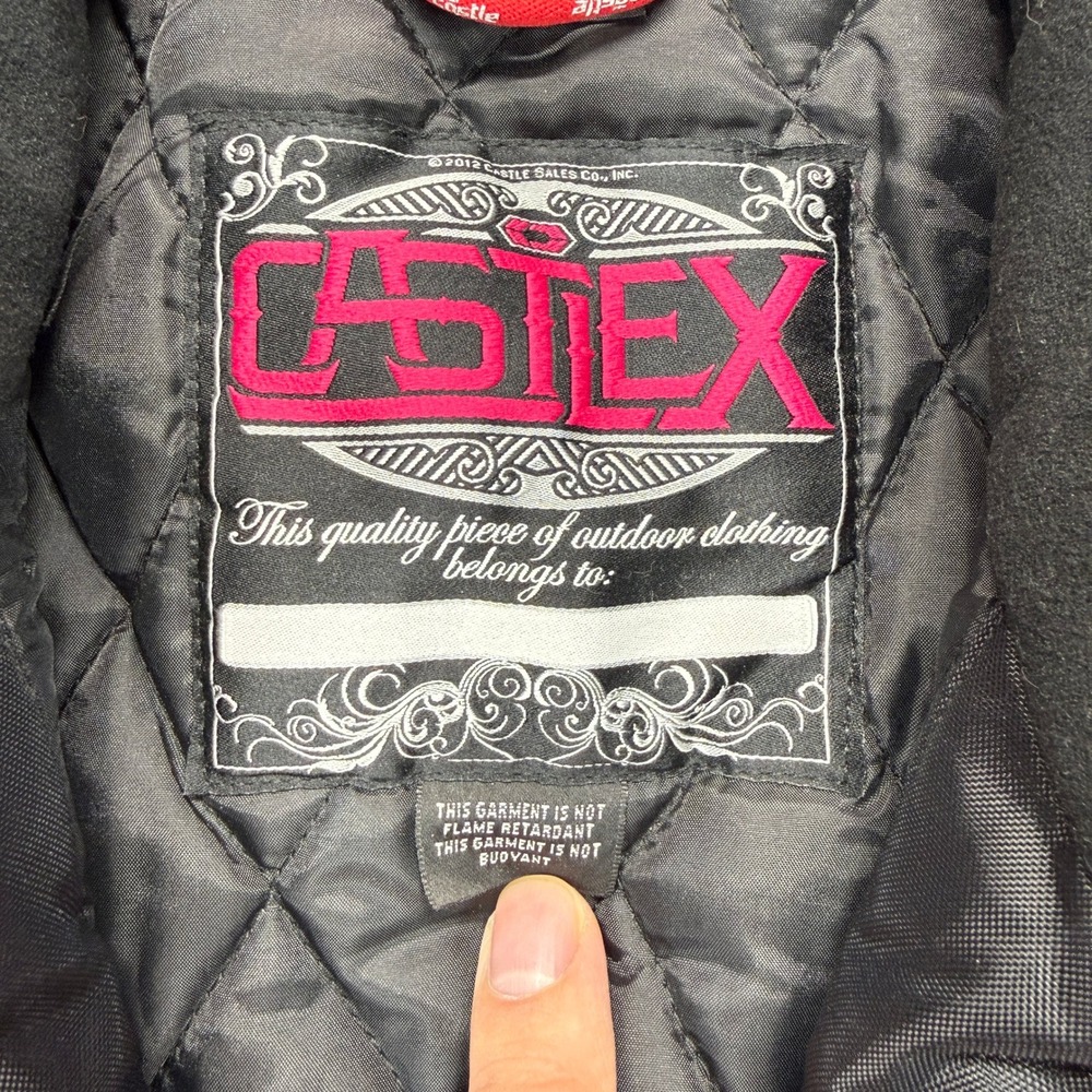 Castle X Jacket Womens Medium Racewear Charm Plaid Snowmobile Dreamy Grape Twist - Picture 10 of 14